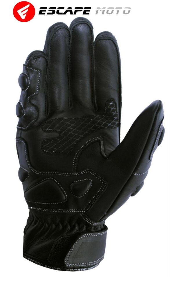 LEATHER RIDING MOTORCYCLE GLOVES(EM11411) - Escape Moto Gears