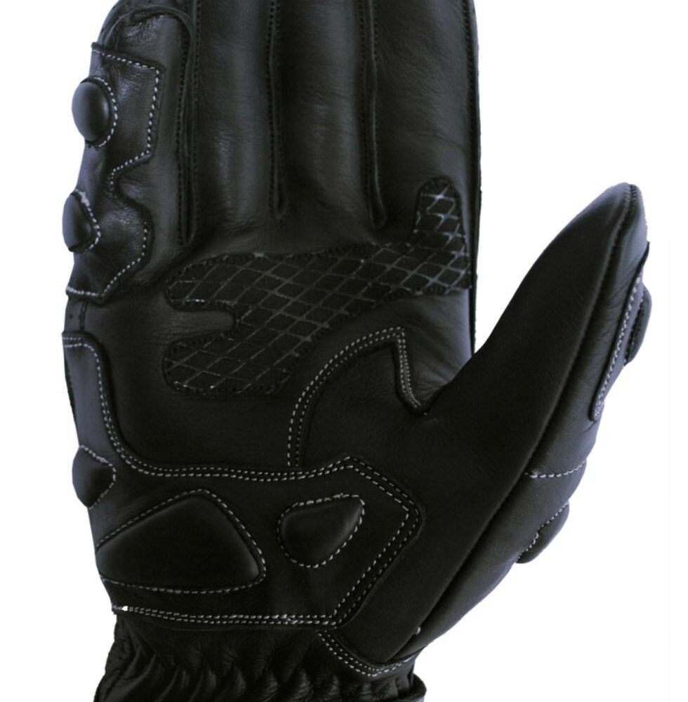 LEATHER RIDING MOTORCYCLE GLOVES(EM11411) - Escape Moto Gears