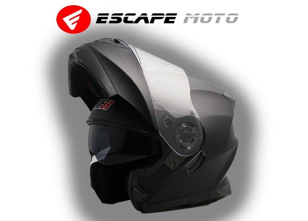 MODULAR DOT MOTORCYCLE HELMET FOR FULL FACE (EM14514) - Escape Moto Gears