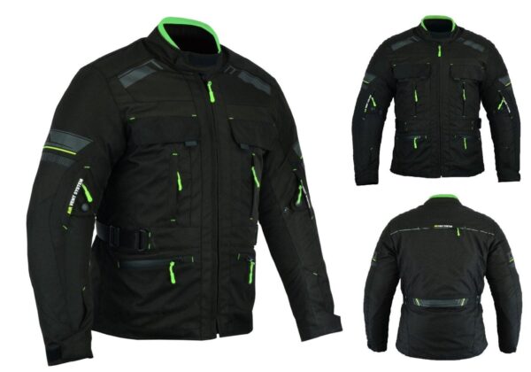 Motorcycle Men Cordura Jacket - Escape Moto Gears