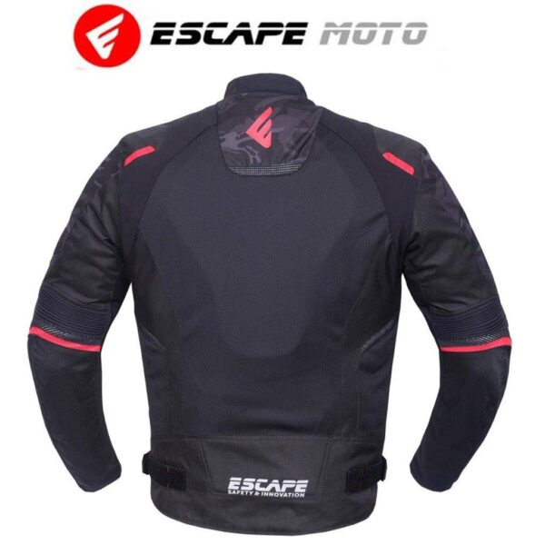 MOTORCYCLE MEN GENUINE LEATHER JACKET (EM10391) - Escape Moto Gears