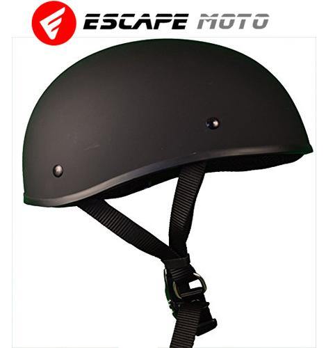 DOT MOTORCYCLE HALF FACE HELMET (EM14501) - Escape Moto Gears